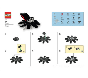 LEGO Spider 6548650 Instrukce