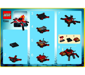 LEGO Araignée 7268 Instructions