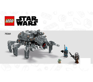 LEGO Spider Tank Set 75361 Instructions