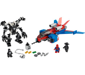 LEGO Spiderjet vs. Venom Mech 76150