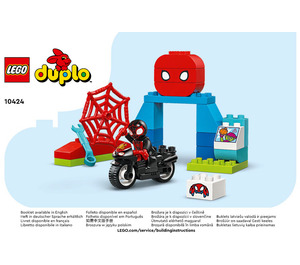 LEGO Spin's Motorfiets Adventure 10424 Instructions