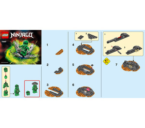 LEGO Spinjitzu Burst Lloyd 70687 Instructies