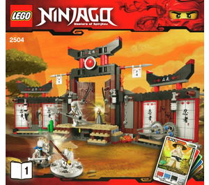 LEGO Spinjitzu Dojo 2504 Instruktioner