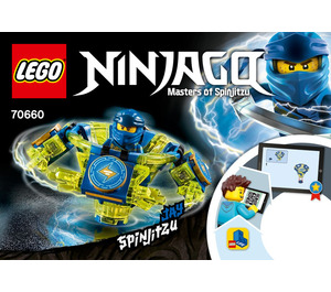 LEGO Spinjitzu Jay Set 70660 Instructions