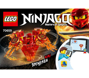 LEGO Spinjitzu Kai Set 70659 Instructions