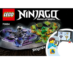 LEGO Spinjitzu Lloyd vs. Garmadon Set 70664 Instructions