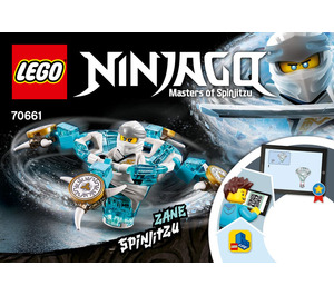 LEGO Spinjitzu Zane 70661 Instrucciones