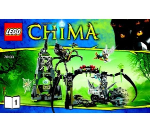 LEGO Spinlyn's Cavern Set 70133 Instructions