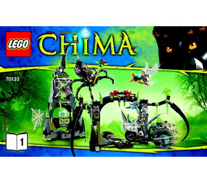 LEGO Spinlyn's Cavern 70133 Інструкції