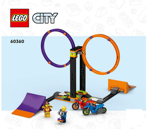 LEGO Spinning Stunt Challenge Set 60360 Instructions