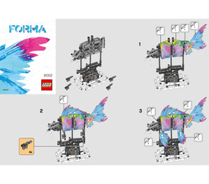 LEGO Splash Koi Skin 81002 Instrucciones