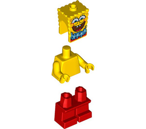 LEGO SpongeBob con Blu Lei Minifigure