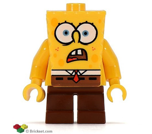 레고 SpongeBob ~와 함께 Shocked Look 미니피규어