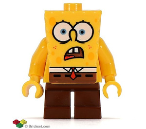 LEGO SpongeBob mit Shocked Look Minifigur