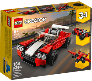 LEGO Des sports Auto 31100 Packaging