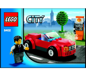 LEGO Sports Car Set 8402 Instructions