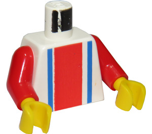 LEGO Sports Torso No. 10 on Back (973)