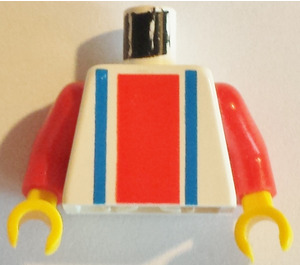 LEGO Sport Torso No. 2 på bagsiden (973)