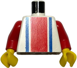 LEGO Sports Torso No. 4 on Back (973)