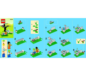 LEGO Springtime Scene 40052 Instructions