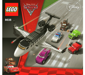 LEGO Spy Jet Escape Set 8638 Instructions