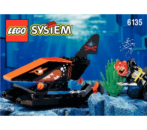 LEGO Spy Shark Set 6135 Instructions
