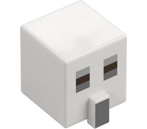 LEGO Square Head with Nose with Skeleton Face (23766 / 106307)