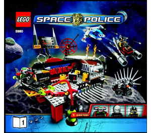 LEGO Squidman's Pitstop Set 5980 Instructions