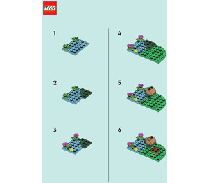 LEGO Squrrel and camp fire 562411 Instructions