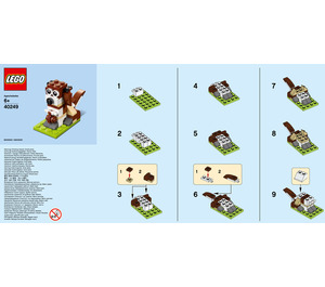 LEGO St. Bernard Dog Set 40249 Instructions