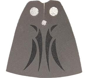 LEGO Standard Cape with Dark Red Underside with Regular Starched Texture (702)