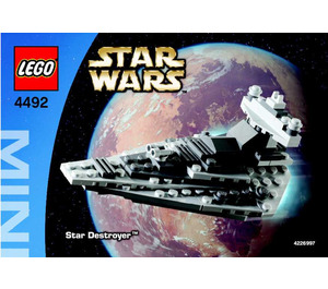 LEGO Star Destroyer Set 4492 Instructions