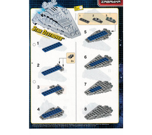 LEGO Star Destroyer Set 911842 Instructions