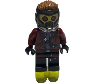 LEGO Star-Lord med Svart Ben og Hjelm Minifigur