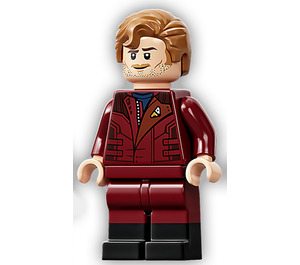 LEGO Star-Lord с Тъмно червено Крака с Черно Boots Минифигурка