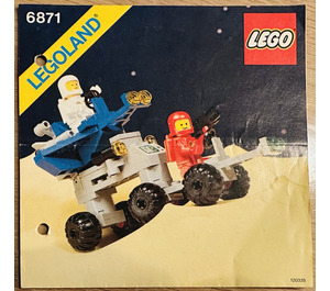 LEGO Star Patrol Launcher 6871 Instrukce