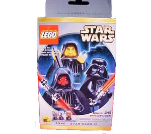 LEGO Star Wars #1 - Emperor Palpatine, Darth Maul en Darth Vader 3340 Packaging