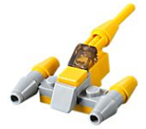 LEGO Star Wars Advent Calendar Set 75213-1 Subset Day 7 - Naboo Starfighter