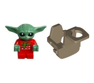 LEGO Star Wars Advent kalender 75307-1 Subset Day 22 - Grogu ‘The Child’ (Festive Outfit)