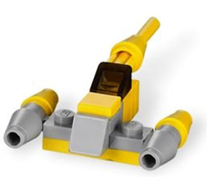 LEGO Star Wars Advent Calendar 9509-1 Підмножина Day 7 - Naboo Starfighter