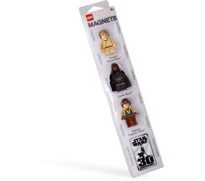 LEGO Star Wars Aimant Set: Darth Maul, Anakin et Naboo Fighter Pilot (852086)