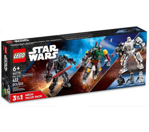 LEGO Star Wars Mech 3-Pack Set 66778 Packaging