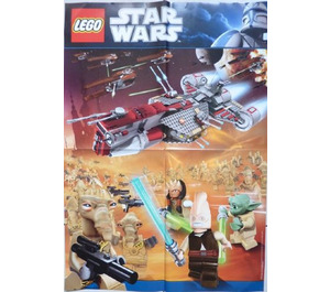 LEGO Star Wars Poster - Clone Wars Republic Frigate