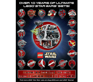 LEGO Star Wars Poster - Over 10 Years of Ultimate LEGO Star Wars Sets