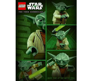 LEGO Star Wars Poster - Yoda Chronicles May The 4th Be With You