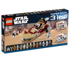 LEGO Star Wars Super Pack 3 dans 1 66368 Packaging