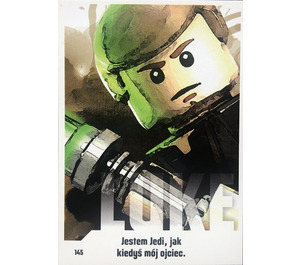 LEGO Star Wars Trading Card Game (Polish) Series 3 - # 145 Luke