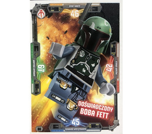 LEGO Star Wars Trading Card Game (Polish) Series 3 - # 80 Doświadczony Boba Fett