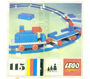LEGO Starter Zug Set mit Motor 115-2