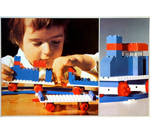LEGO Starter Zug Set ohne Motor 111-2